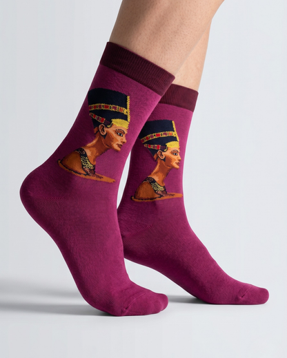 CALCETINE NEFERTITI - VINO